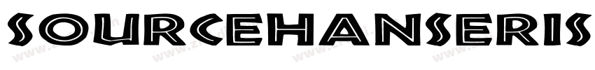 sourcehanserisc ex字体转换